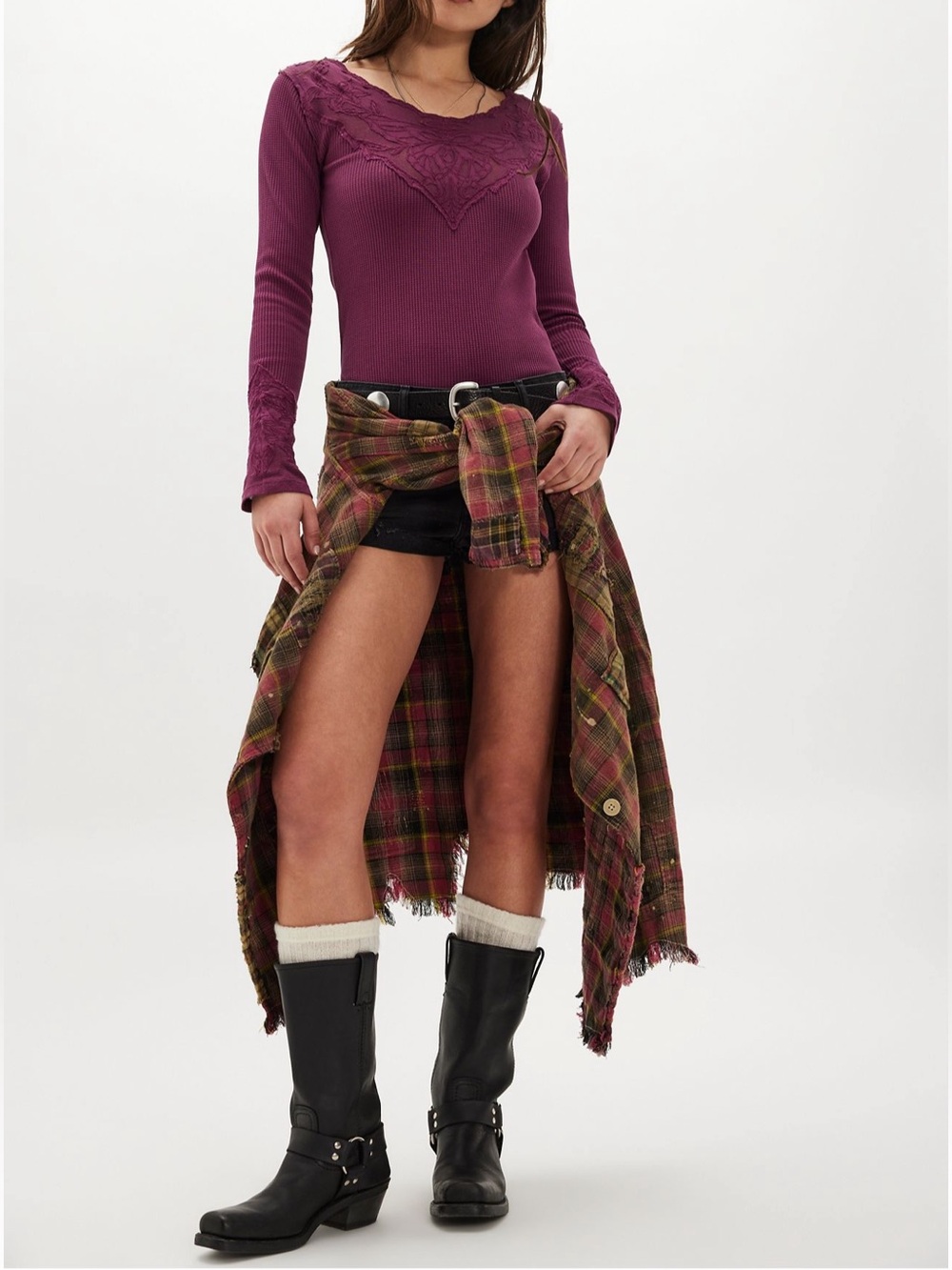NWT Free People Butterfly Cuff in Precious Wine